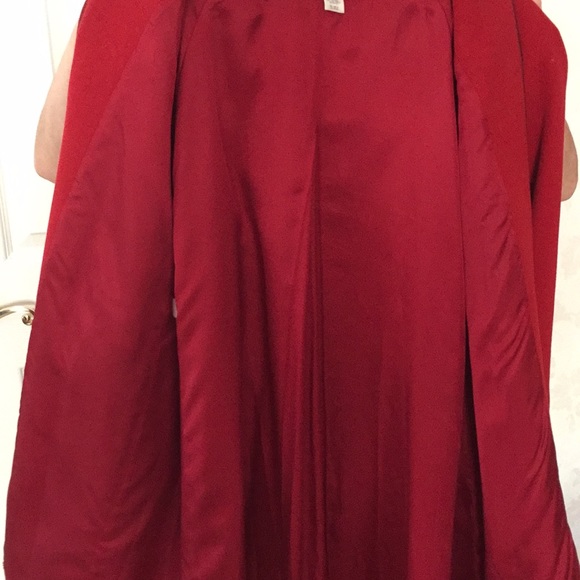 Red anne klein coat - Picture 6 of 6